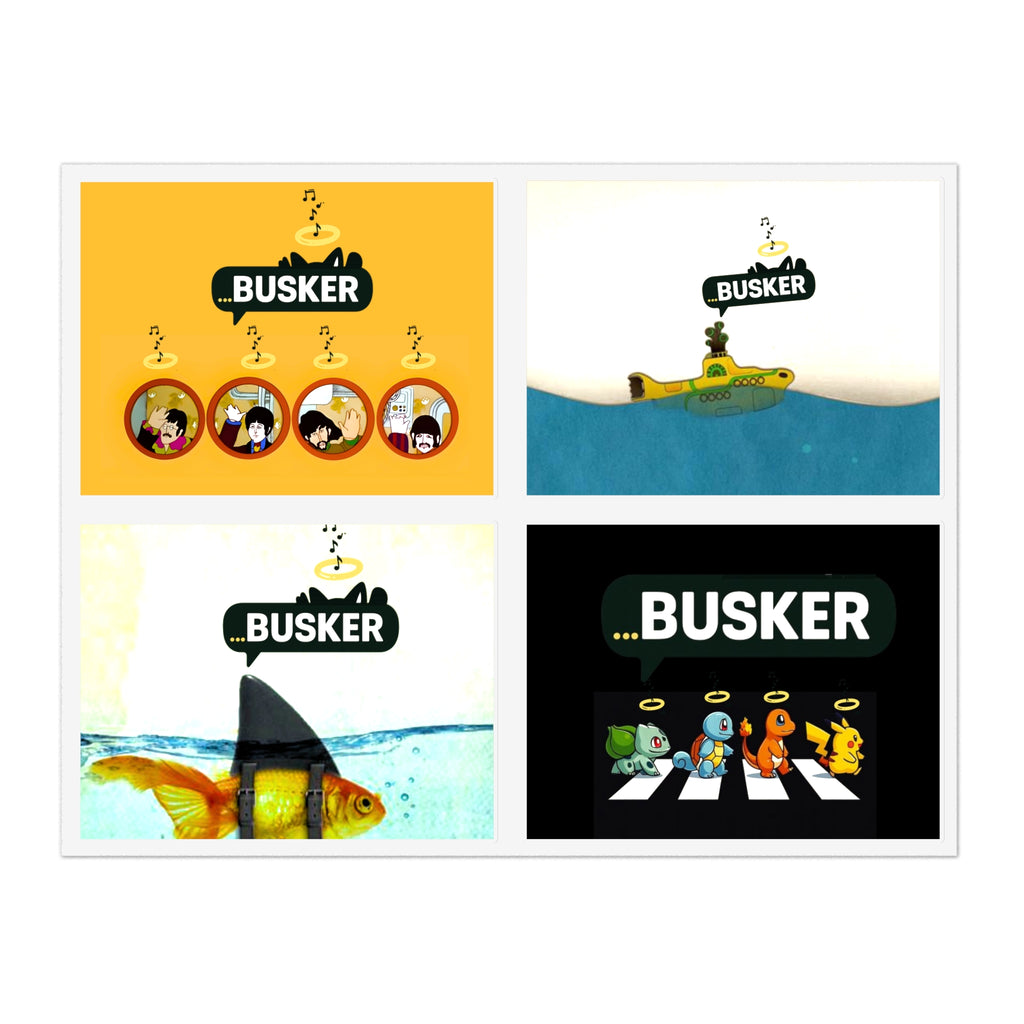 Whimsical Sticker Sheets for Music Lovers, Fun Decorative Stickers, Creative Journaling, Gift for Kids, Great for Scrapbooking