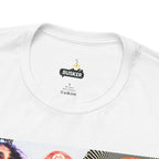 Busker Vibe Unisex Tee - Music & Art Collage Design