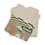 Retro Busker Graphic Tee - Unisex Heavy Cotton