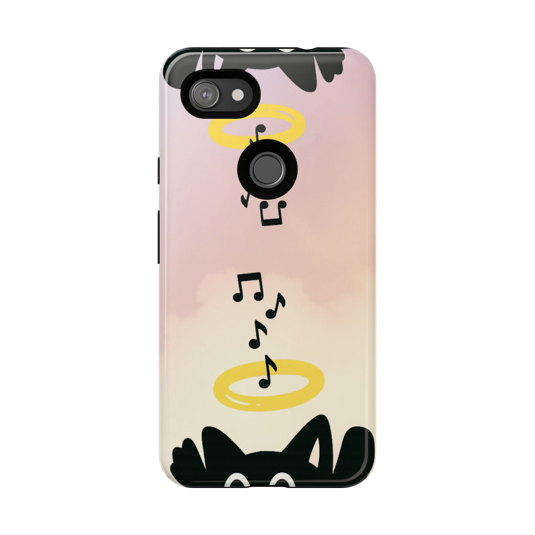 Cute Animal Phone Case, Tough Phone Cover for Pet Lovers, Gifts for Birthdays, Holidays, Music Lovers, Fun Tech Accessories