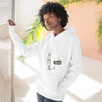 Street Art Fleece Hoodie - Cozy Comfort, Musician Gift, Festival Fashion, Unique Artwear, Unisex Streetwear