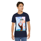 Busker Vibe Unisex Jersey Tee – Colorful Artistic Design for Summer Fun