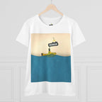 Busker Graphic Cotton Tee for Music Lovers, Vintage Style Summer Shirt, Perfect Gift for Concerts and Festivals, Casual Women's Top, [...]