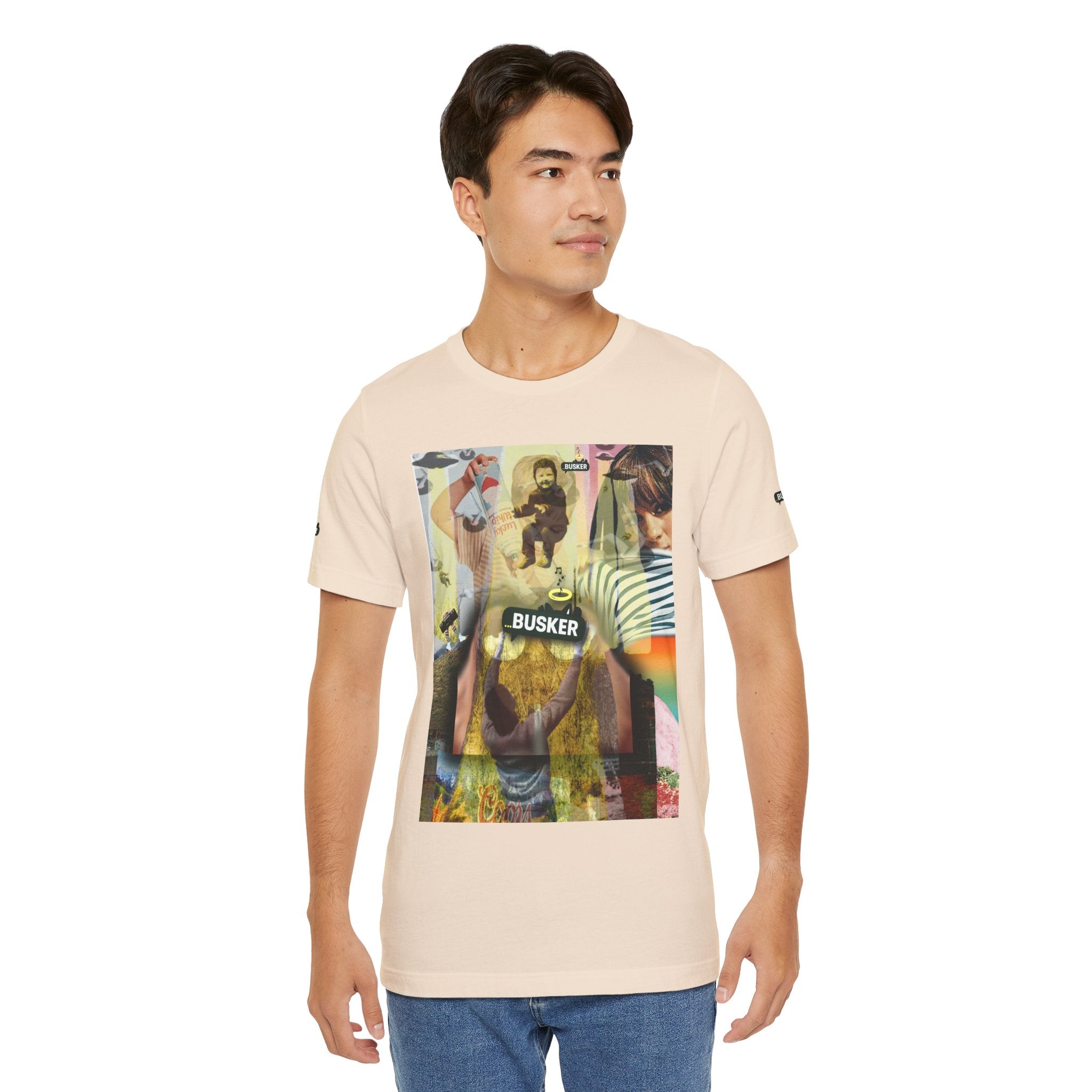 Busker Graphic Tee – Unisex Jersey Short Sleeve T-Shirt for Creative Souls