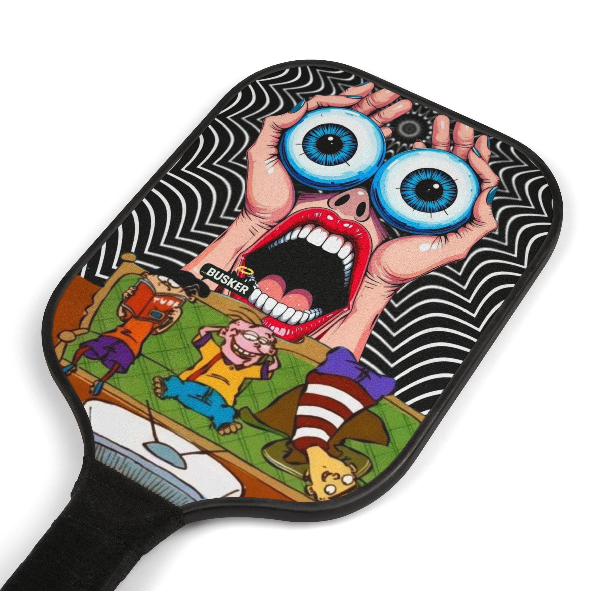 Pickleball Paddle Set, Colorful Graphic Paddles, Fun Outdoor Sports Gear, Unique Gift for Pickleball Lovers, Active Lifestyle Accessory