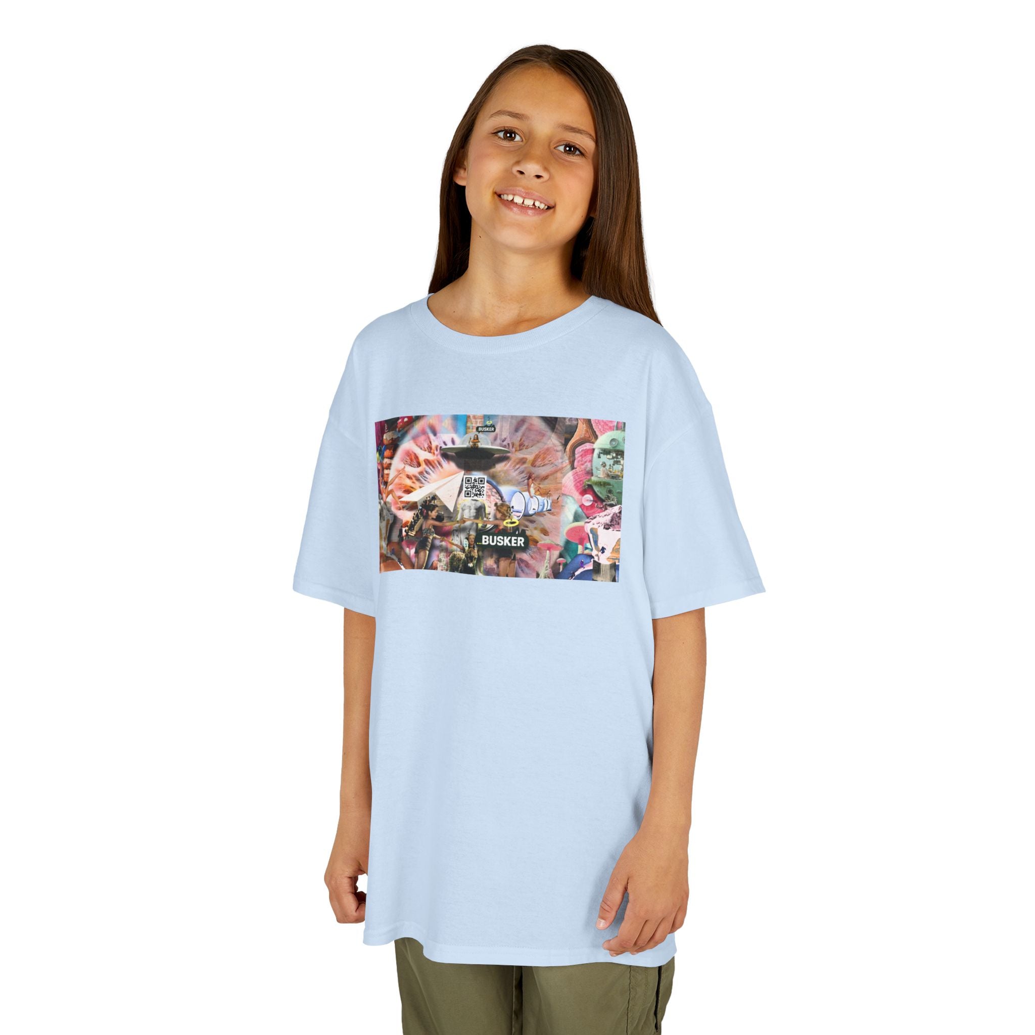 Colorful Kids Graphic Tee - Fun & Stylish Wear for Young Explorers