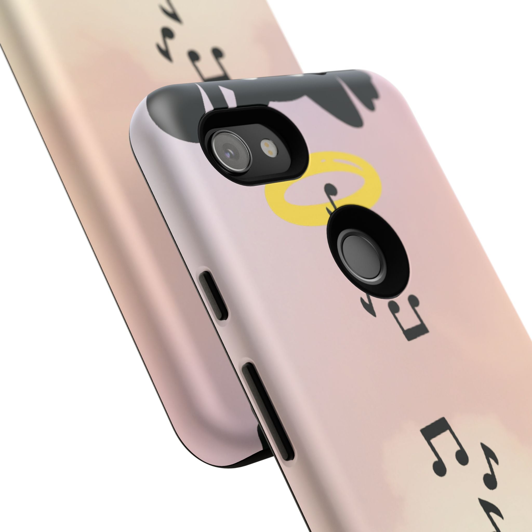 Cute Animal Phone Case, Tough Phone Cover for Pet Lovers, Gifts for Birthdays, Holidays, Music Lovers, Fun Tech Accessories