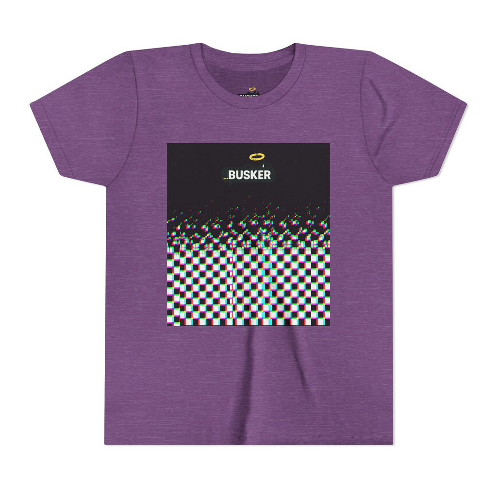 Cool Busker Youth Tee, Street Style Youth T-Shirt, Graphic Tee for Kids, Hipster Summer Shirt, Unique Gift for Young Musicians