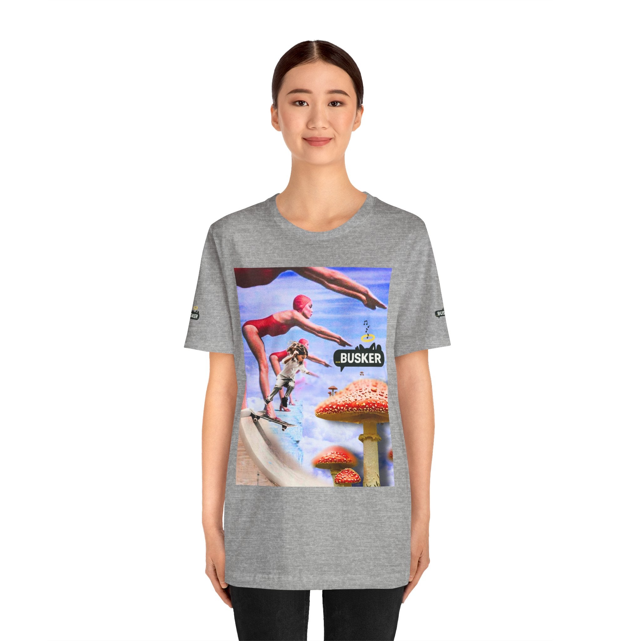 Busker Fun Graphic Tee - Unisex Jersey Short Sleeve