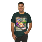 Vibrant Busker Art Tee for Creative Souls