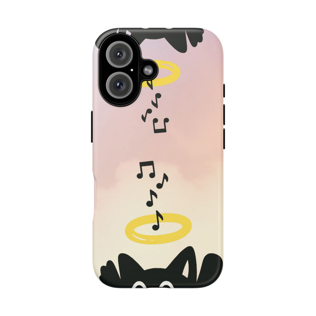 Cute Animal Phone Case, Tough Phone Cover for Pet Lovers, Gifts for Birthdays, Holidays, Music Lovers, Fun Tech Accessories