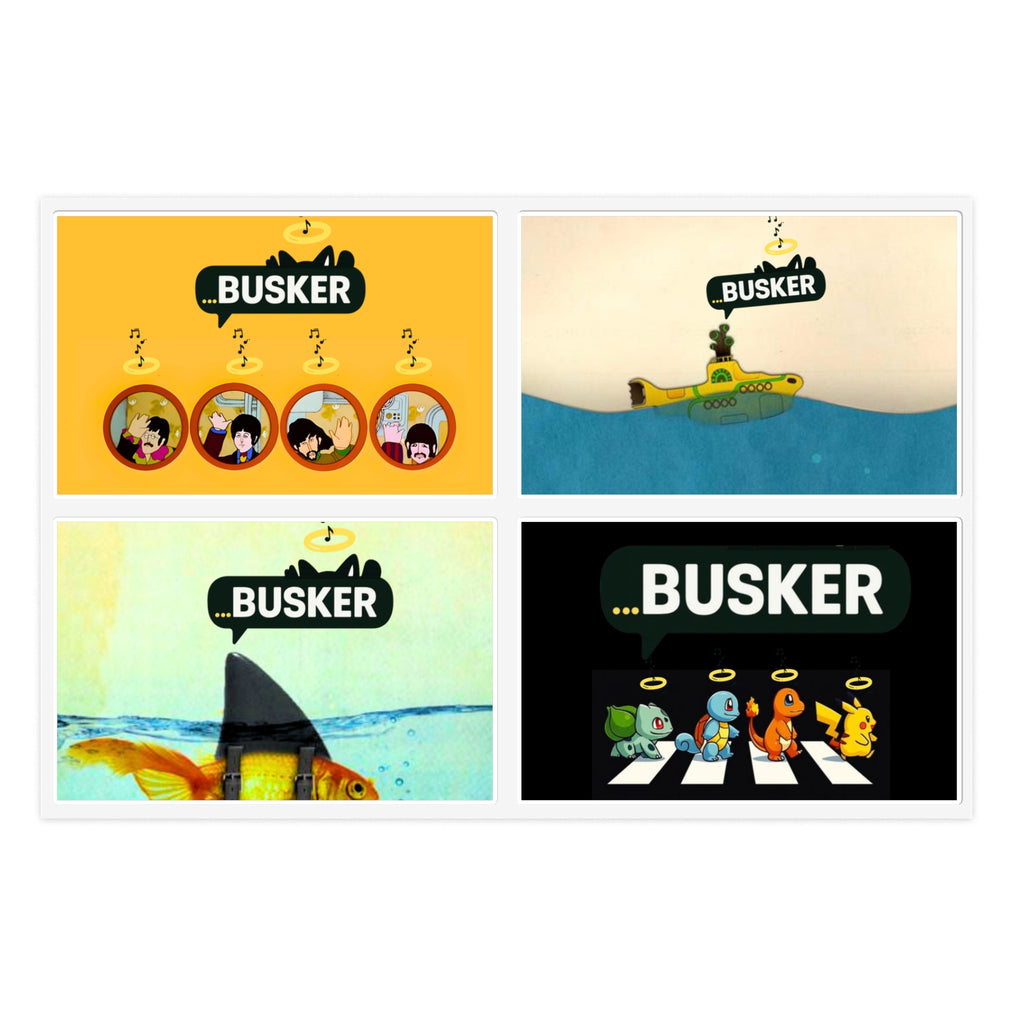 Whimsical Sticker Sheets for Music Lovers, Fun Decorative Stickers, Creative Journaling, Gift for Kids, Great for Scrapbooking