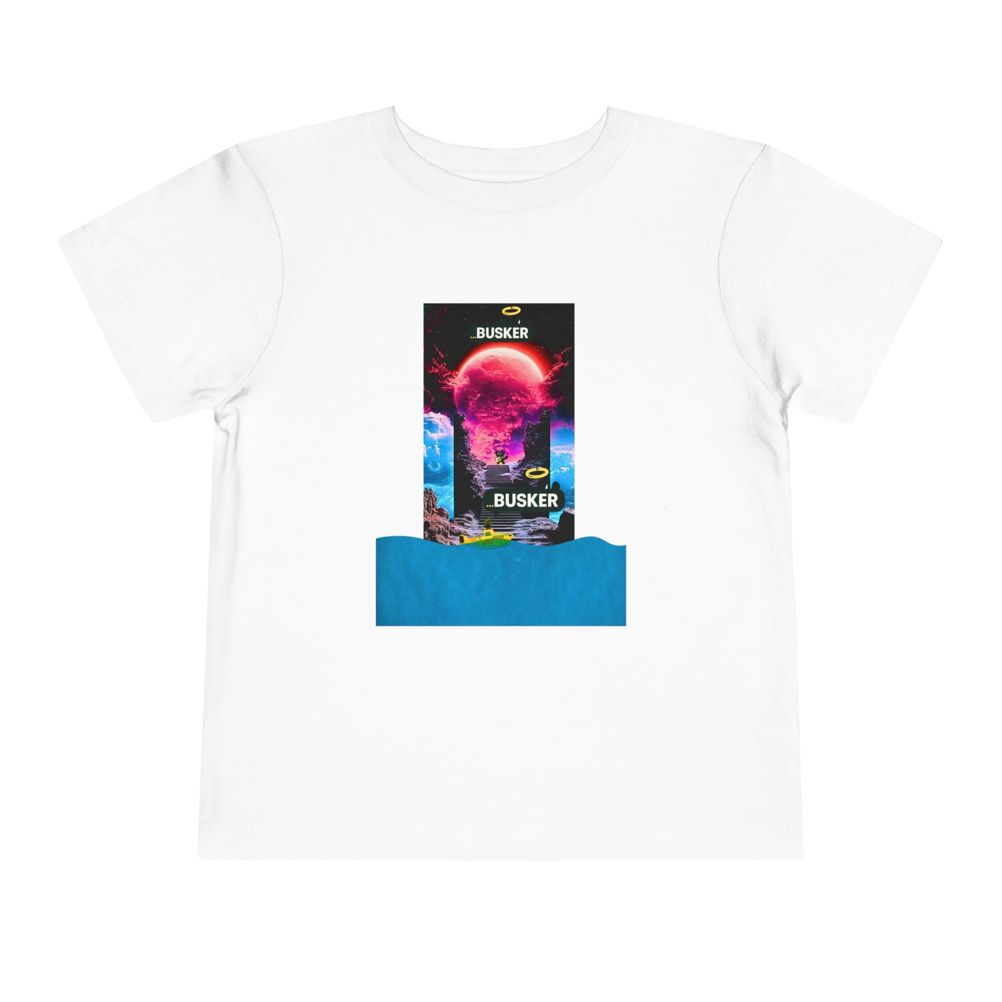 Vibrant Toddler Tee for Creative Kids, Fun Gift for Birthdays, Playdates, Summer Outings, Kids Fashion, Graphic T-Shirt