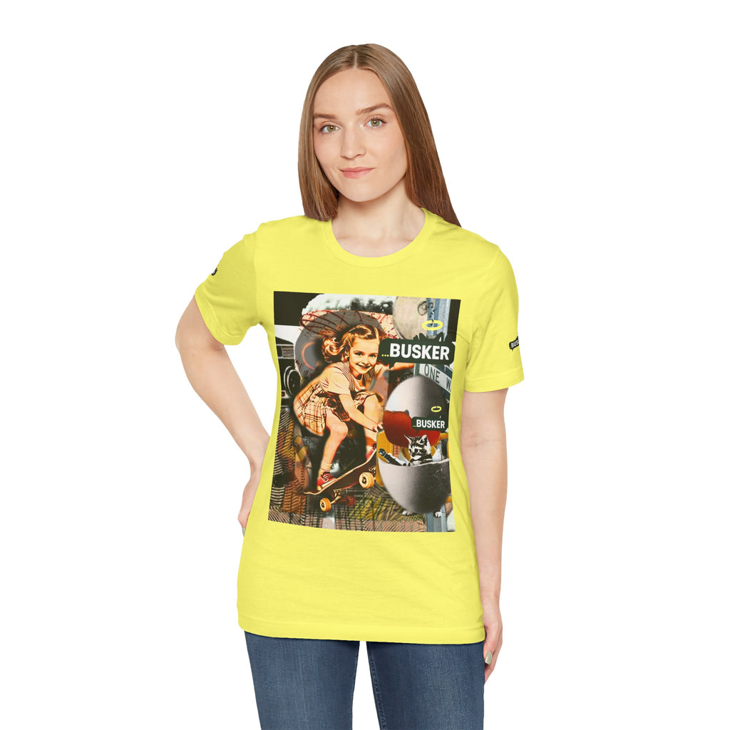 Vintage Skateboarding Graphic Tee - Streetwear for Creative Souls
