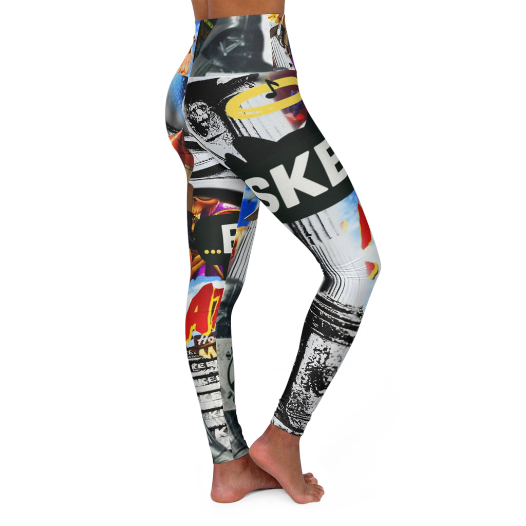 Colorful High Waisted Yoga Leggings for Active Lifestyle