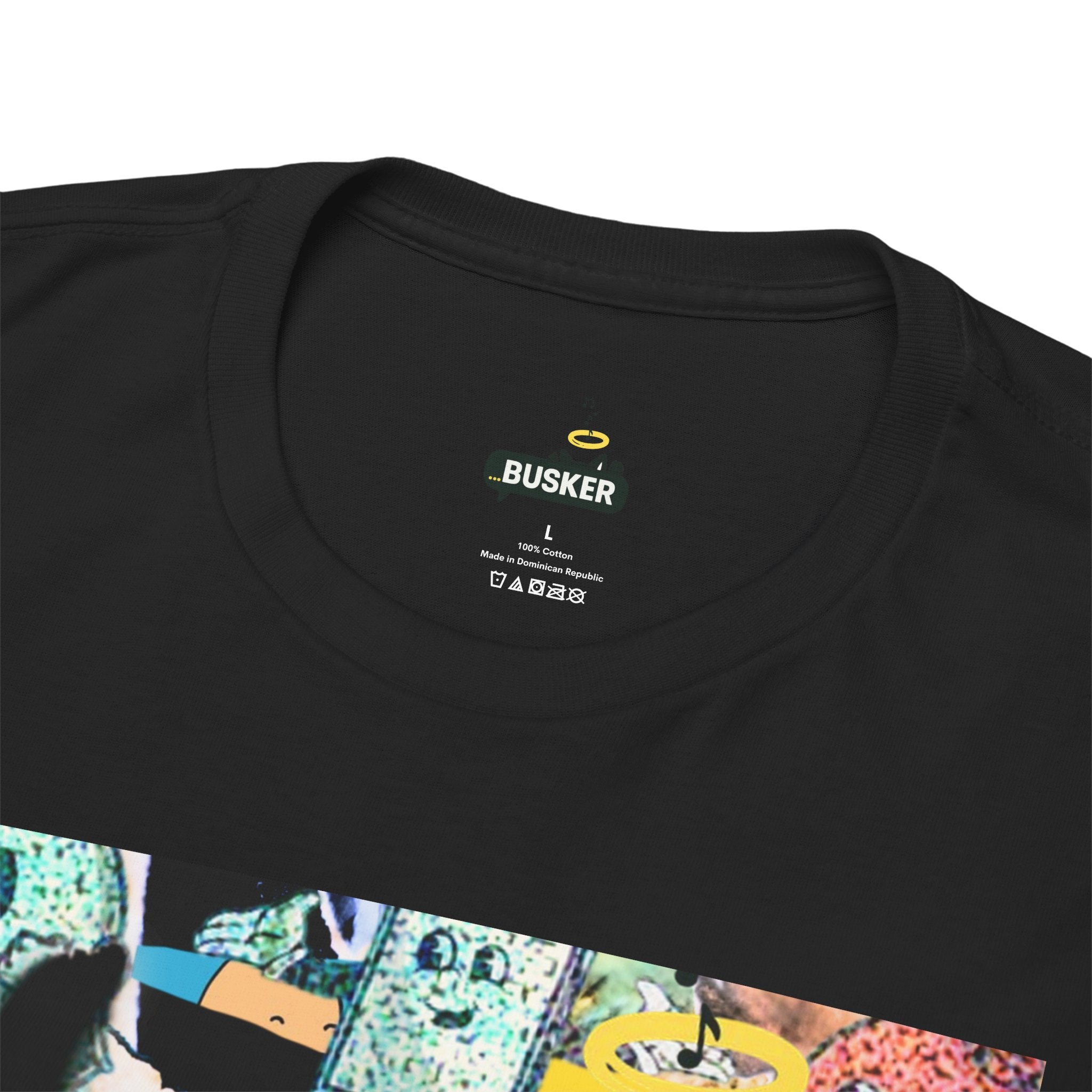 Grunge Art Busker Unisex Heavy Cotton Tee