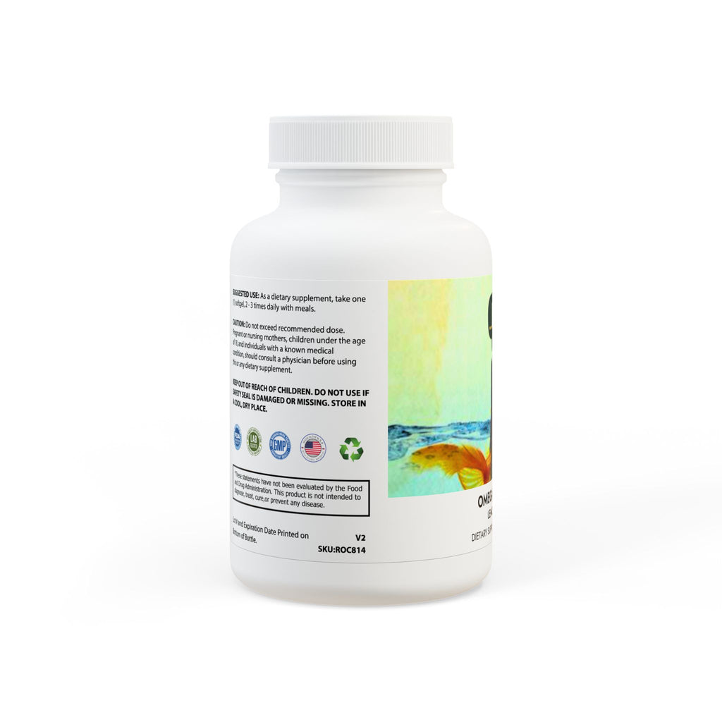 Omega 3 Fish Oil Supplement (60 Softgels)