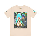 Street Art Busker Tee - Unisex Graphic Short Sleeve Shirt