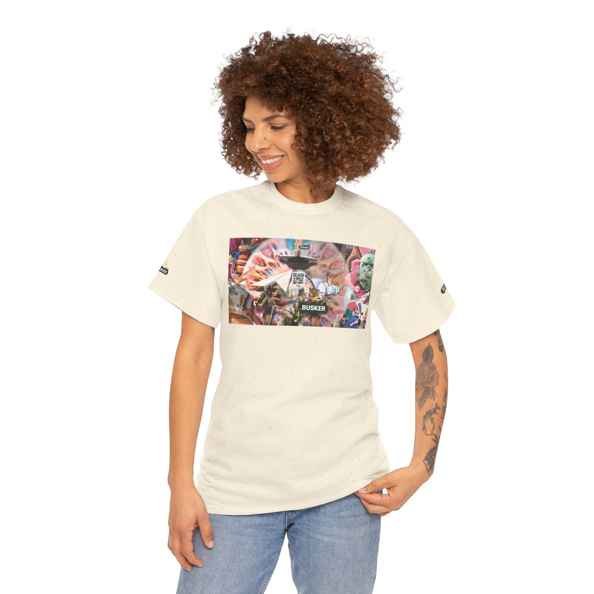 Vibrant Artistry Unisex Heavy Cotton Tee - Perfect for Creative Souls