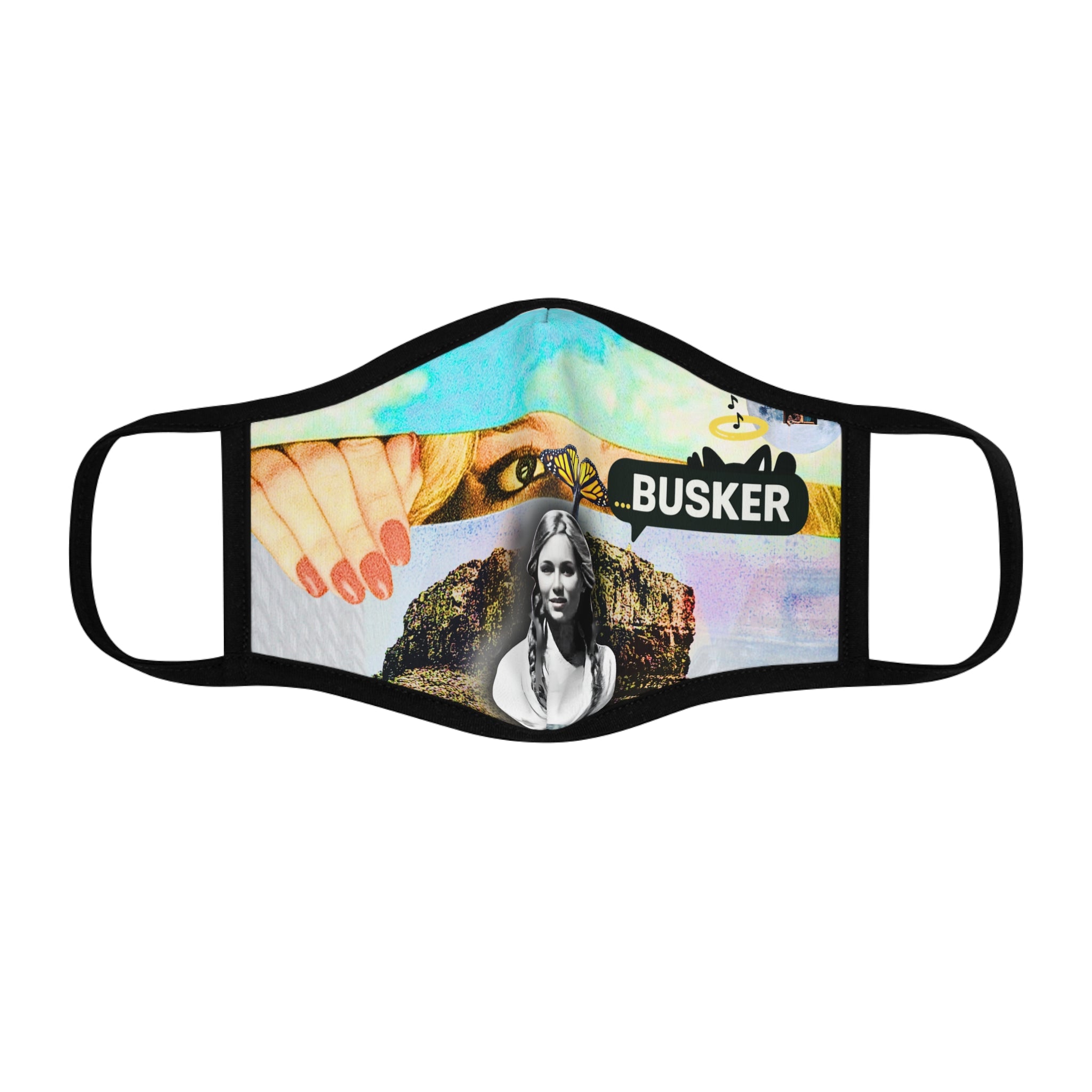 Stylish Busker Face Mask