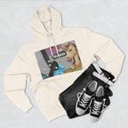 Whimsical Art Hoodie, Funny Graphic Sweatshirt, Unique Animal Designs, Cozy Gift for Kids & Teens, Perfect for Festivals & Casual Wear