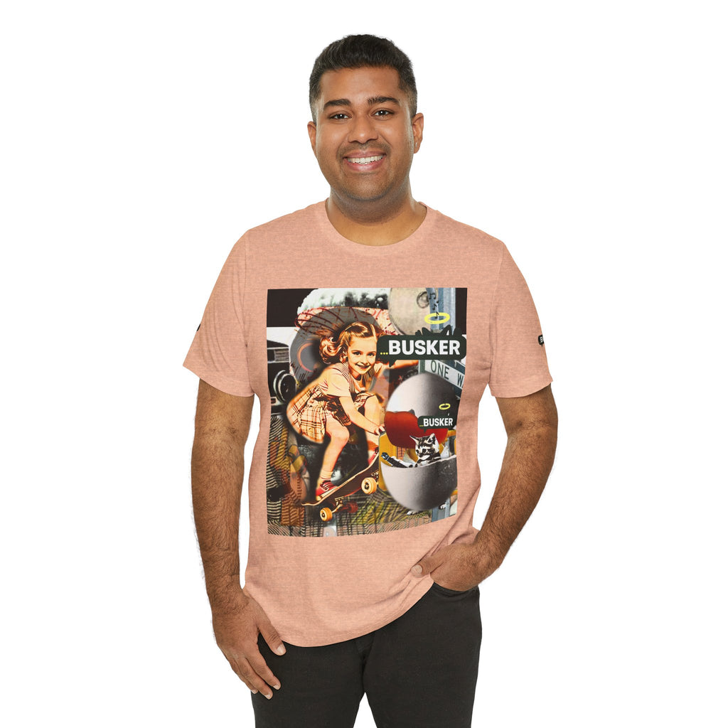 Vintage Skateboarding Graphic Tee - Streetwear for Creative Souls