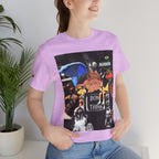 Creative Unisex Graphic Tee - 'I Don't Think' Busker Design