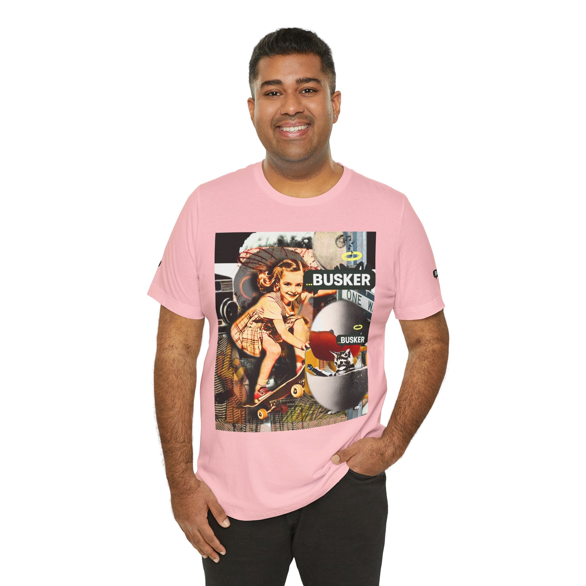 Vintage Skateboarding Graphic Tee - Streetwear for Creative Souls