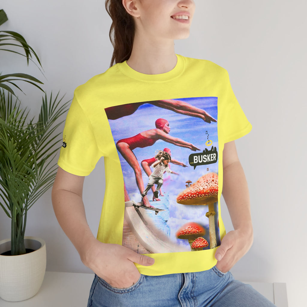 Busker Fun Graphic Tee - Unisex Jersey Short Sleeve