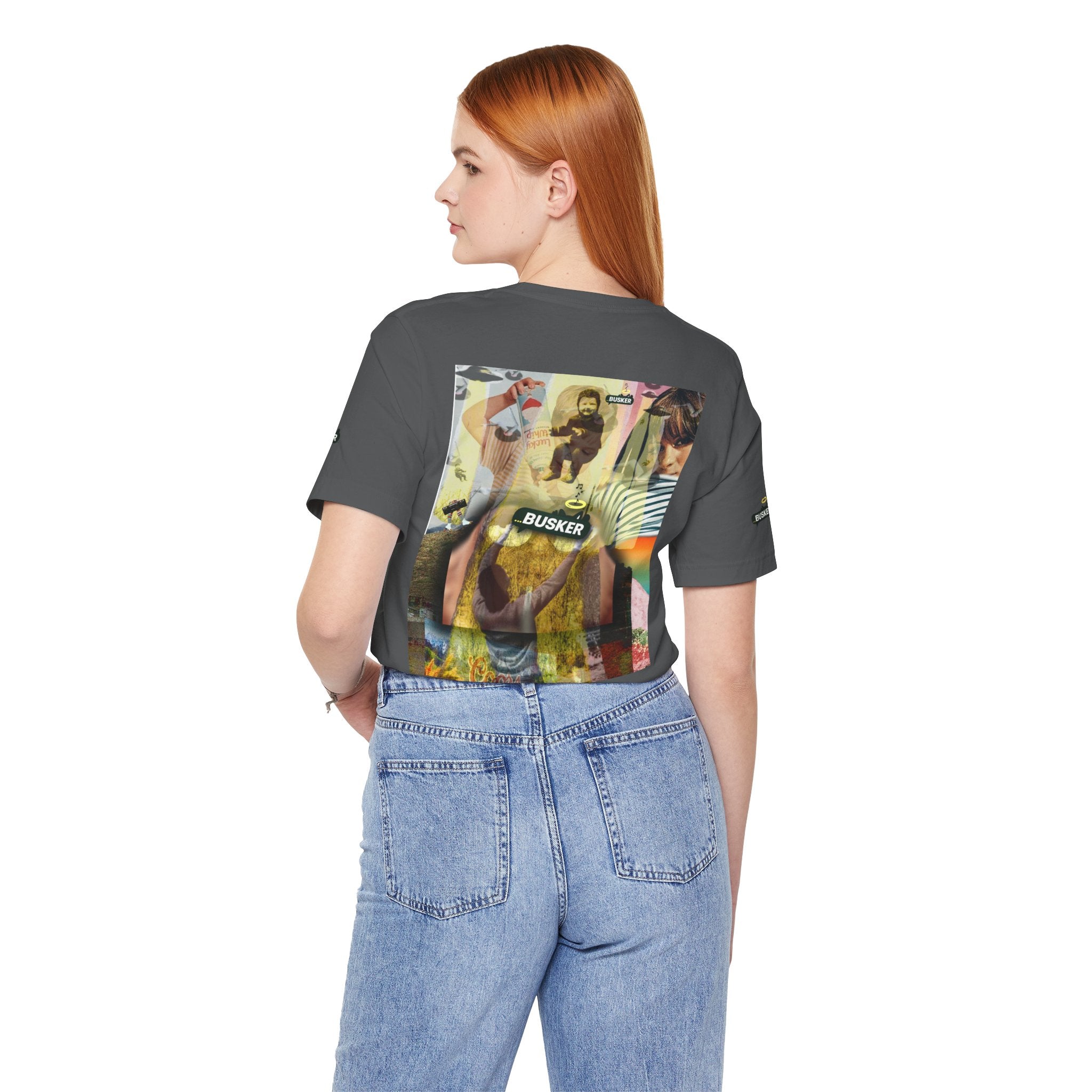 Busker Graphic Tee – Unisex Jersey Short Sleeve T-Shirt for Creative Souls