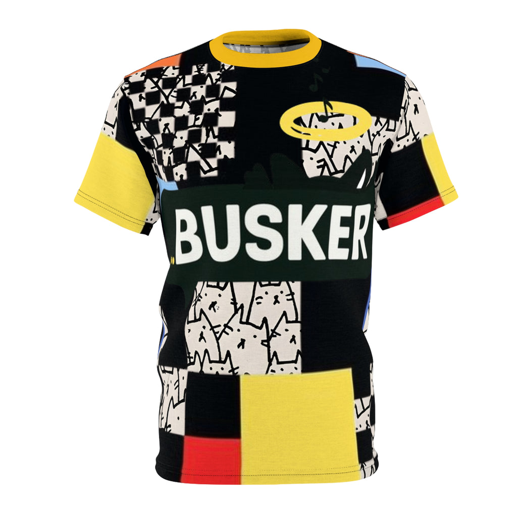 Vibrant Unisex Graphic Tee, Artistic Casual Wear, Street Style Top, Unique Birthday Gift, Music-Inspired Apparel