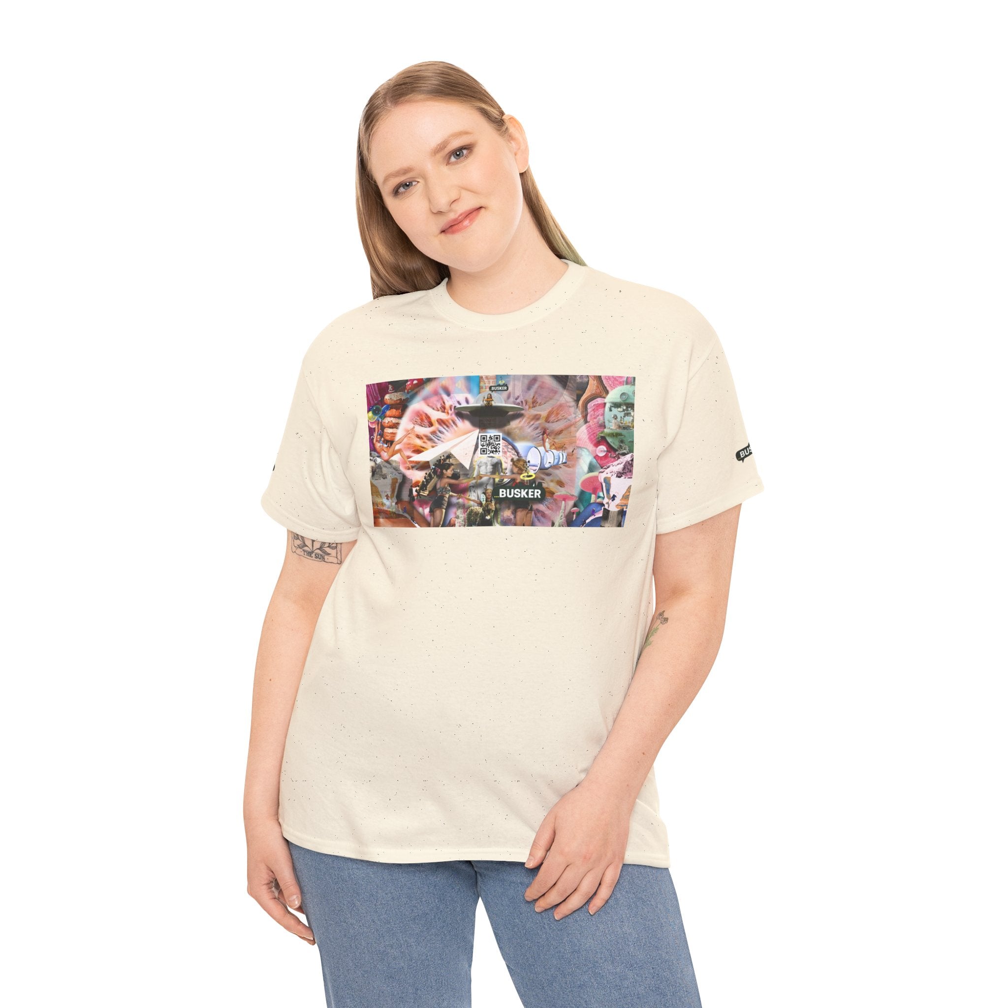 Vibrant Artistry Unisex Heavy Cotton Tee - Perfect for Creative Souls