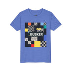 Colorful Youth Short Sleeve Tee - Perfect for Young Creators, Festivals, Birthdays, Casual Wear, Busker Themed Shirt