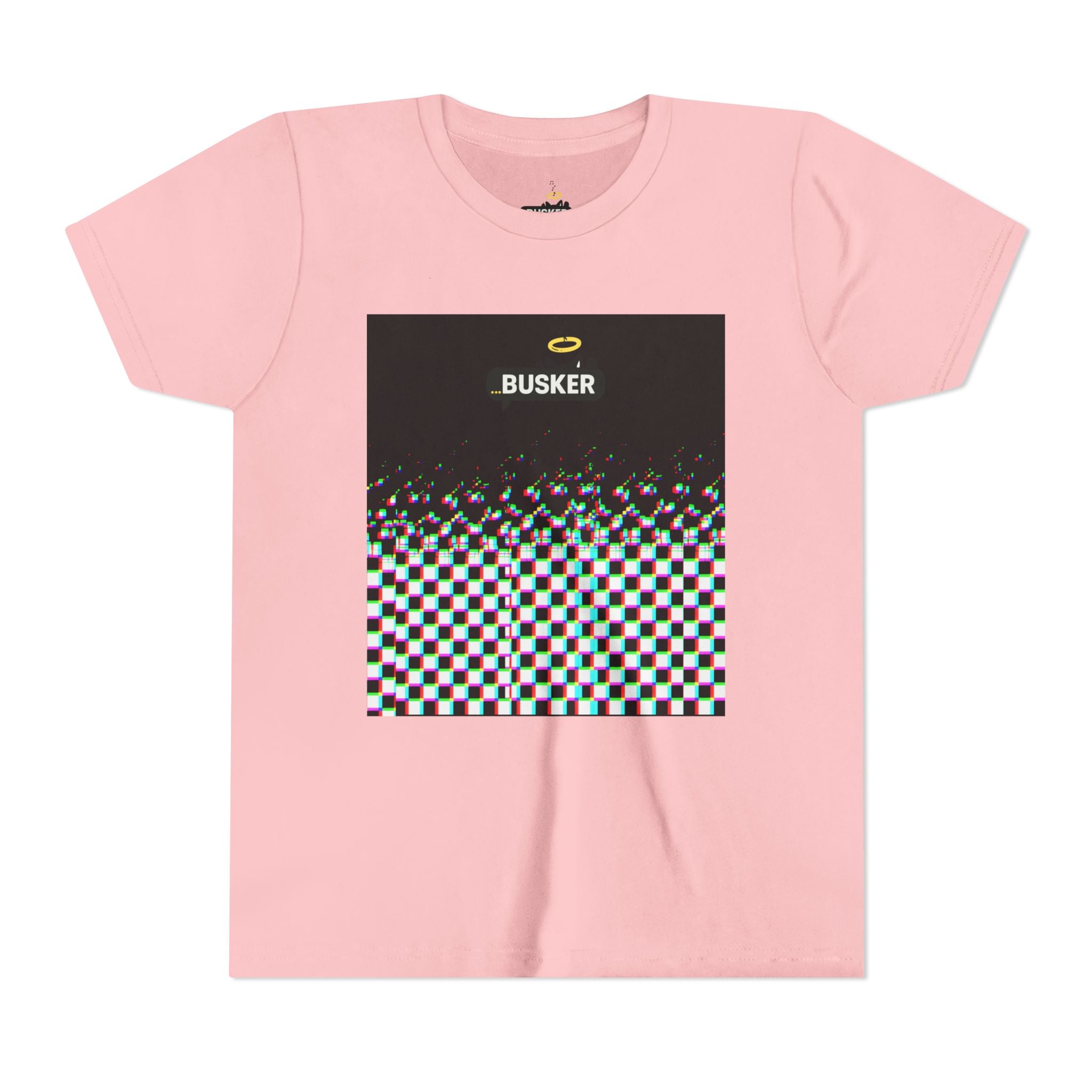 Cool Busker Youth Tee, Street Style Youth T-Shirt, Graphic Tee for Kids, Hipster Summer Shirt, Unique Gift for Young Musicians