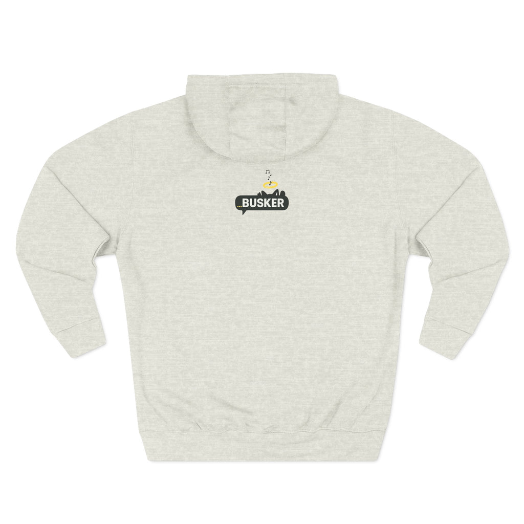 Lively Busker Hoodie - Cozy Fleece Pullover, Perfect for Music Lovers & Festivals, Ideal Gift for Birthdays, Thanksgiving & Holidays