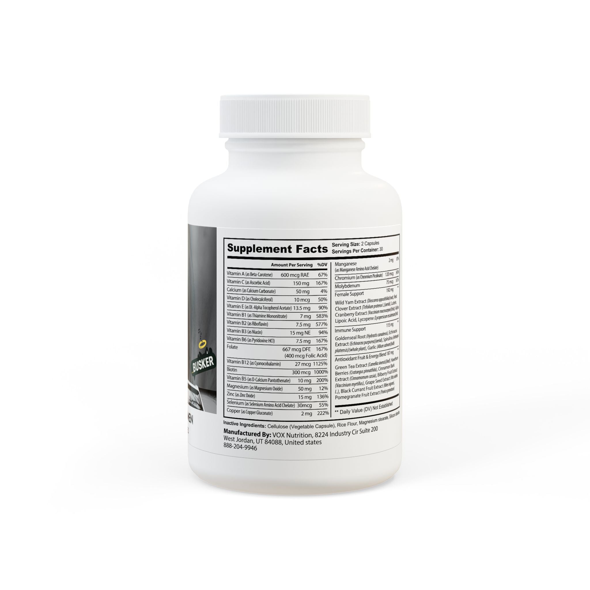 Multivitamin for Women Supplement (60 Capsules)