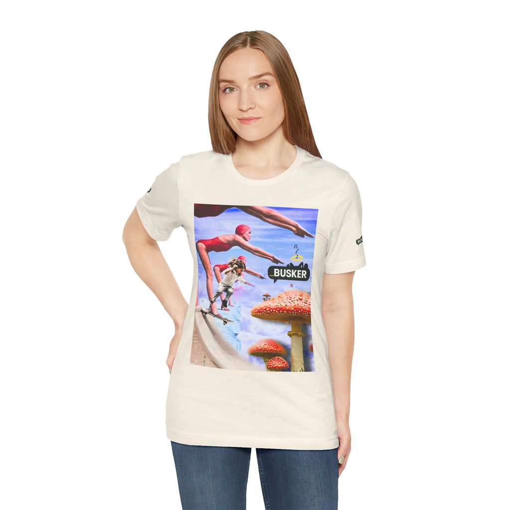 Busker Fun Graphic Tee - Unisex Jersey Short Sleeve