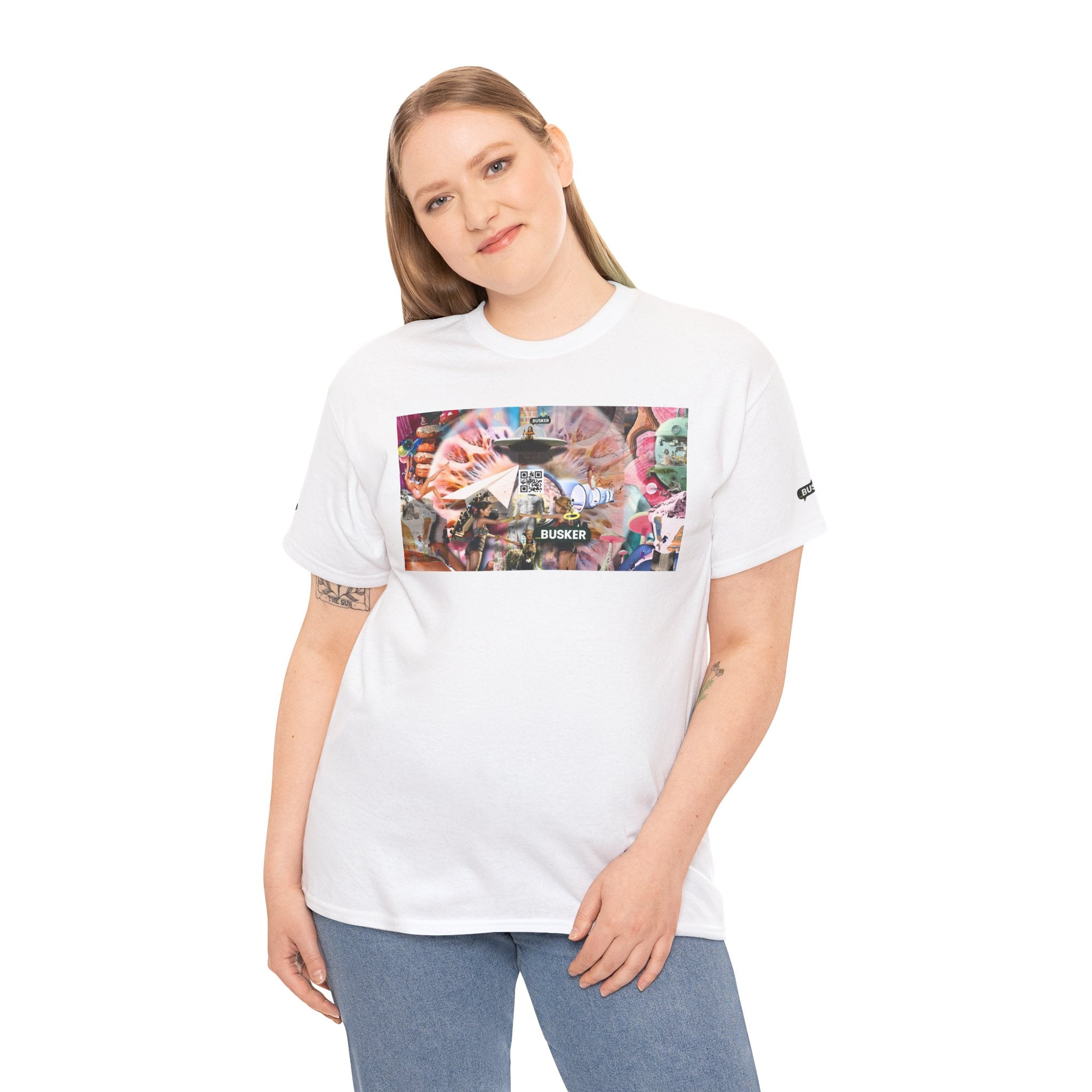 Vibrant Artistry Unisex Heavy Cotton Tee - Perfect for Creative Souls