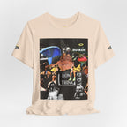 Creative Unisex Graphic Tee - 'I Don't Think' Busker Design