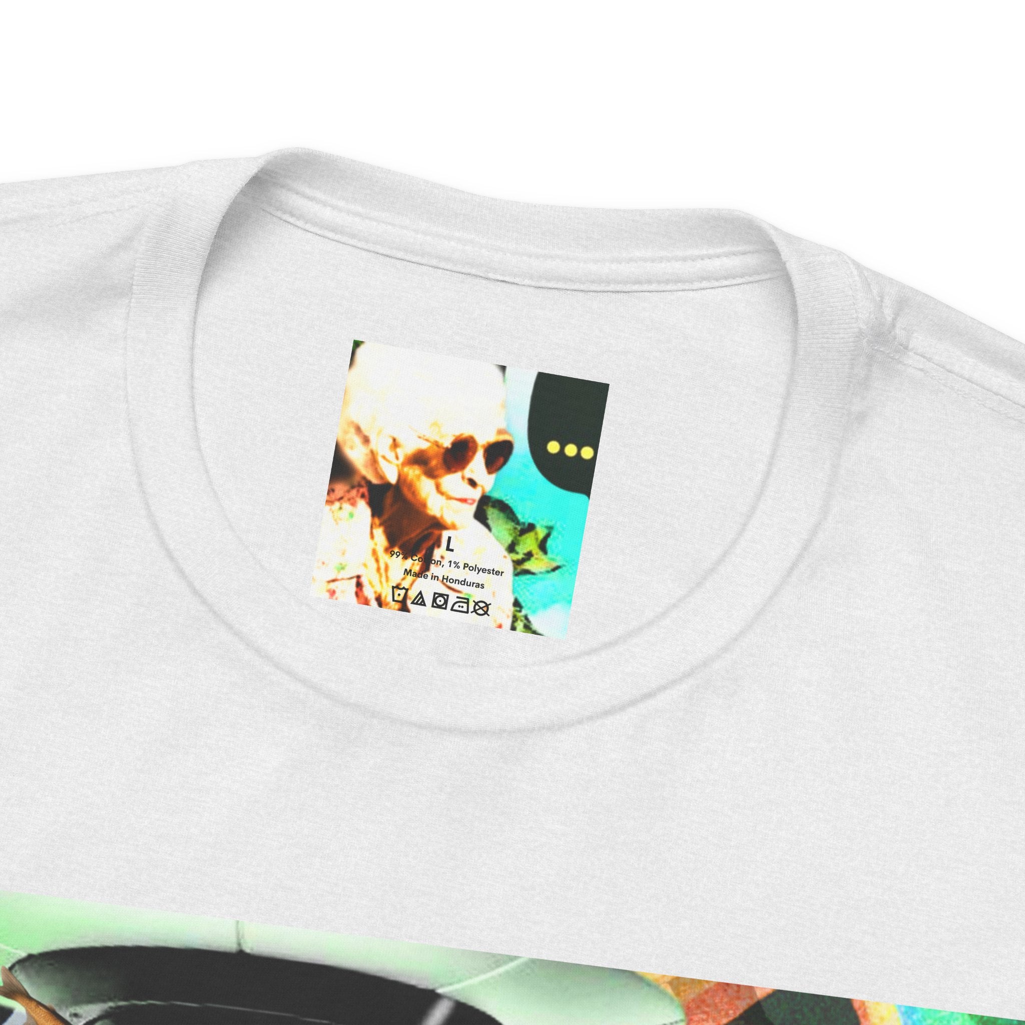 Street Art Busker Tee - Unisex Graphic Short Sleeve Shirt