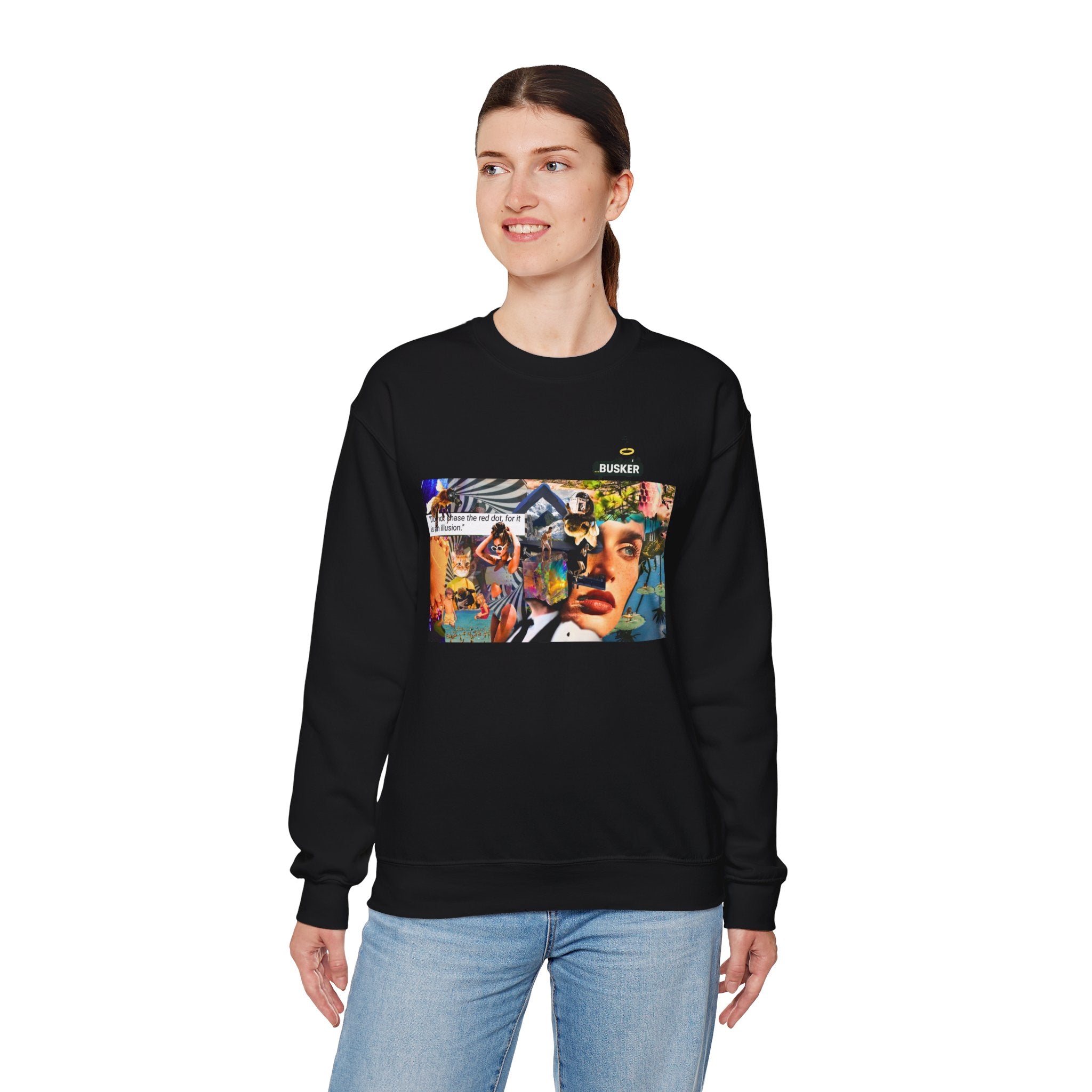Vibrant Art Crewneck Sweatshirt for Creative Souls