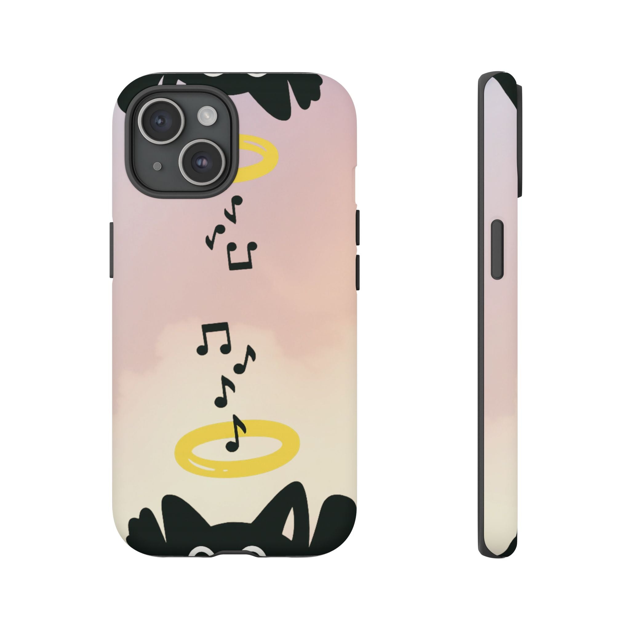 Cute Animal Phone Case, Tough Phone Cover for Pet Lovers, Gifts for Birthdays, Holidays, Music Lovers, Fun Tech Accessories