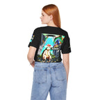 Street Art Busker Tee - Unisex Graphic Short Sleeve Shirt