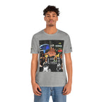 Creative Unisex Graphic Tee - 'I Don't Think' Busker Design