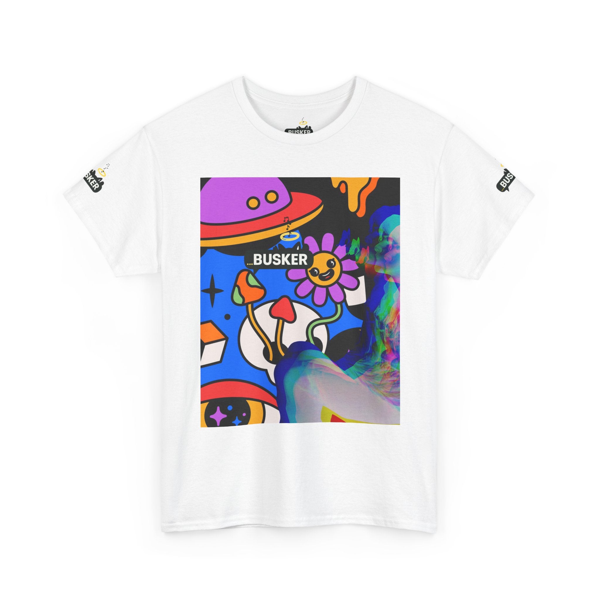 Colorful Graphic Unisex Tee, Artsy Shirt for Creative Souls, Perfect for Festivals, Unique Gift for Art Lovers, Summer Vibes, Casual Wear