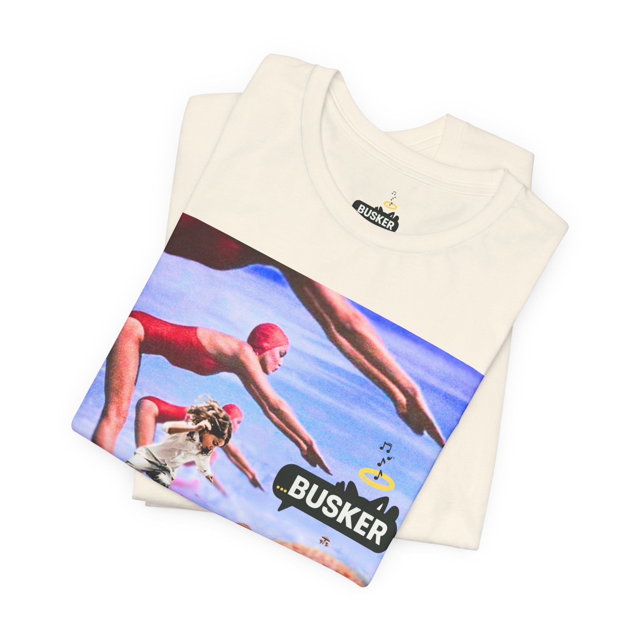 Busker Fun Graphic Tee - Unisex Jersey Short Sleeve