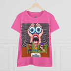 Whimsical Graphic Tee for Creative Souls, Playful Shirt, Art Lover Gift, Unique Cotton T-Shirt, Funny Fashion