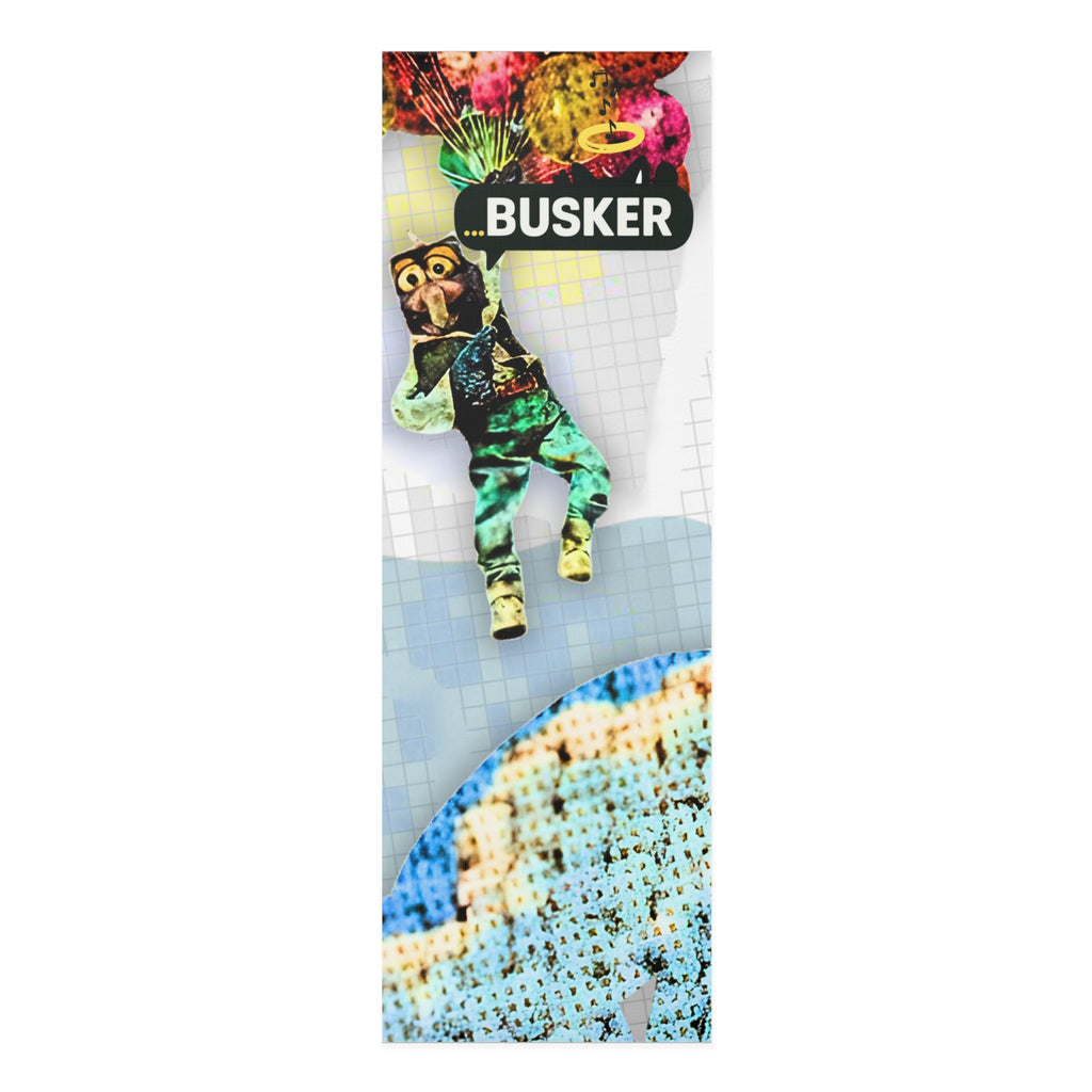 Artistic Foam Yoga Mat with Busker Design