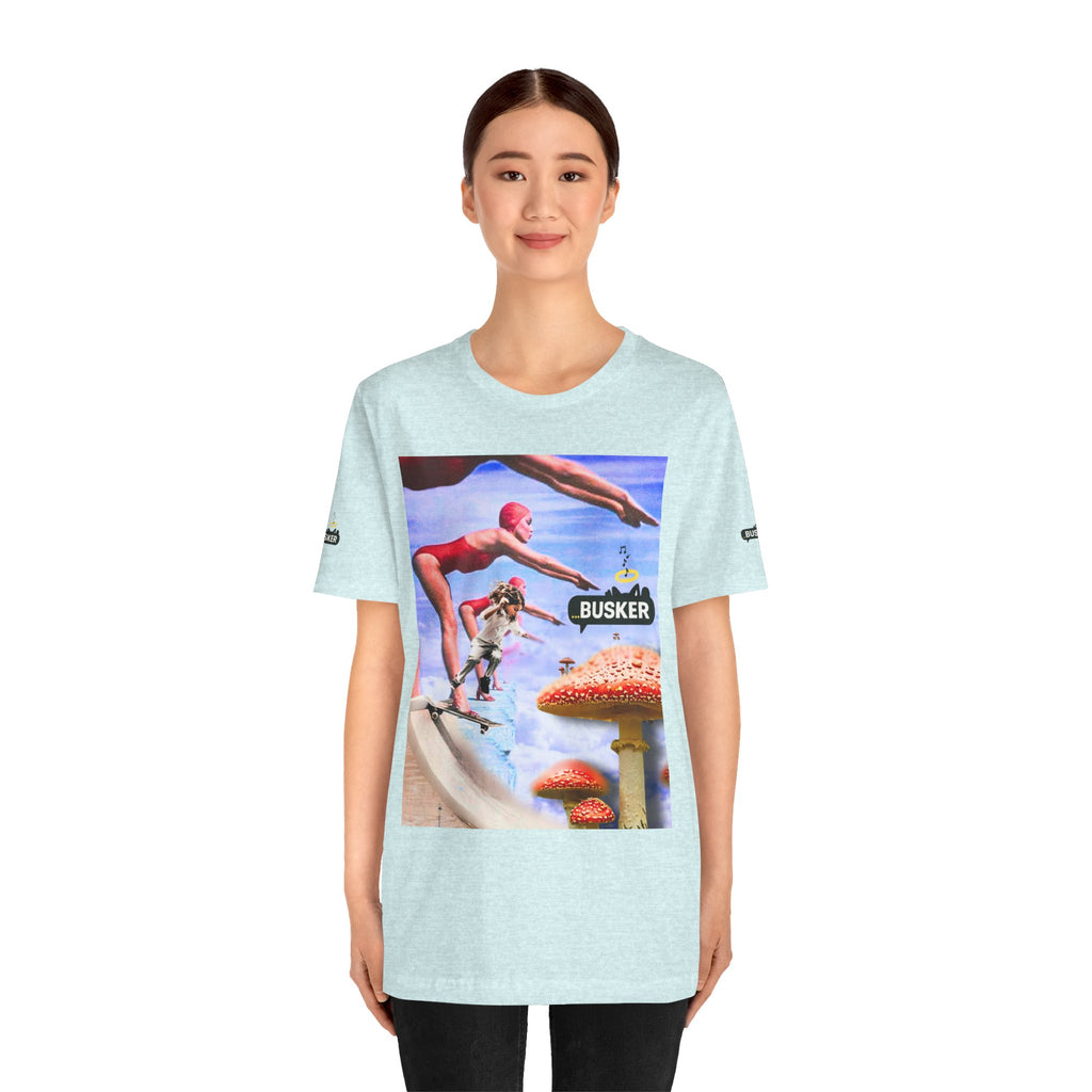 Busker Fun Graphic Tee - Unisex Jersey Short Sleeve