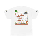 Unisex Gaming Tee, Retro Video Game Shirt, Funny Gaming Gift, Not Homeless University Tee, Street Performer Humor Shirt